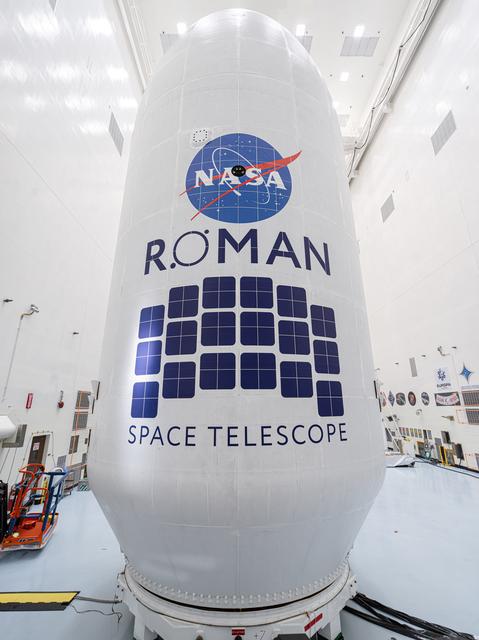 Encapsulado del telescopio espacial Roman.