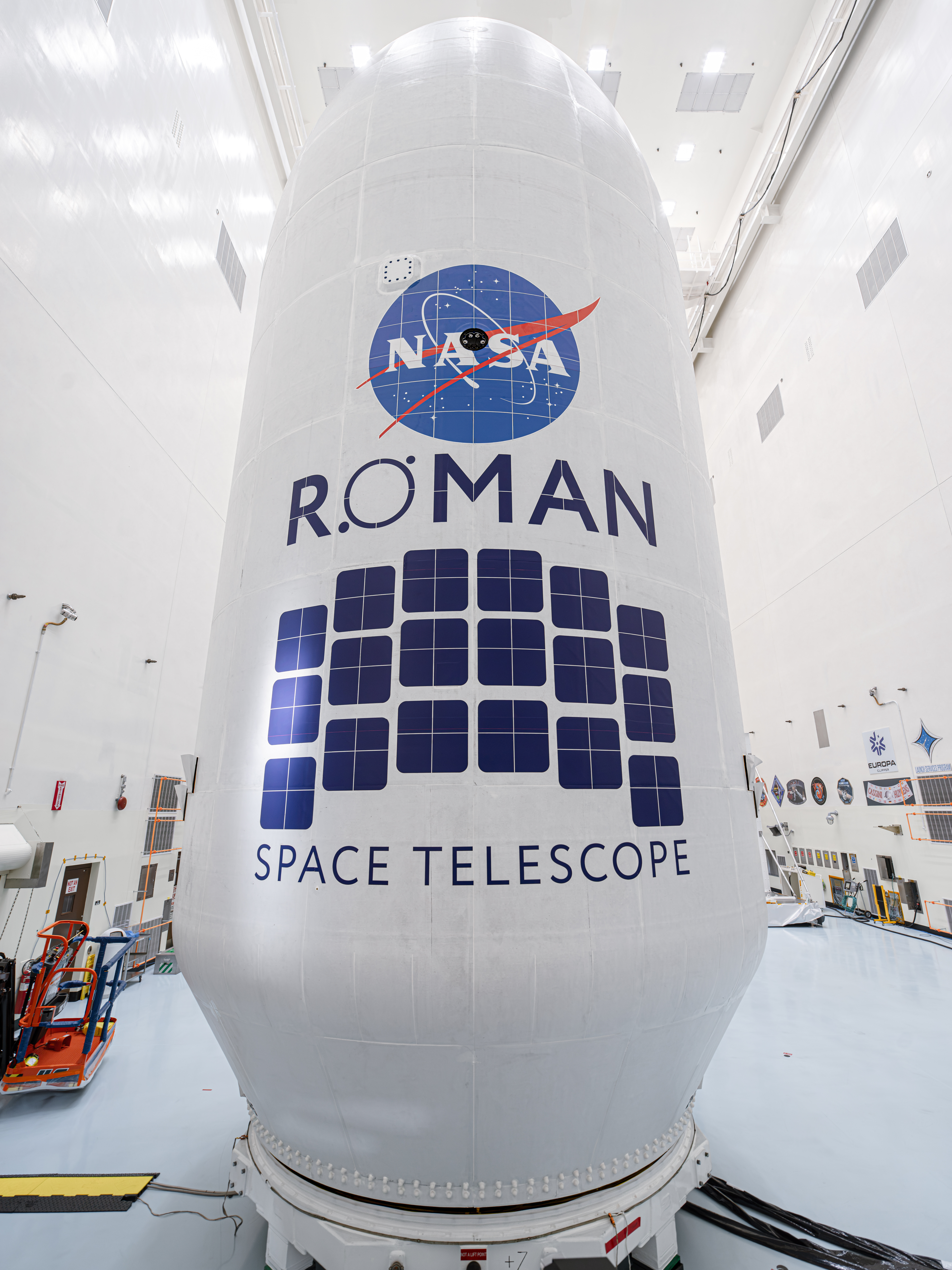 Encapsulado del telescopio espacial Roman.