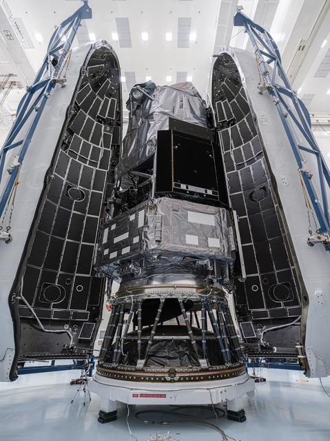 Encapsulado del telescopio espacial Roman.