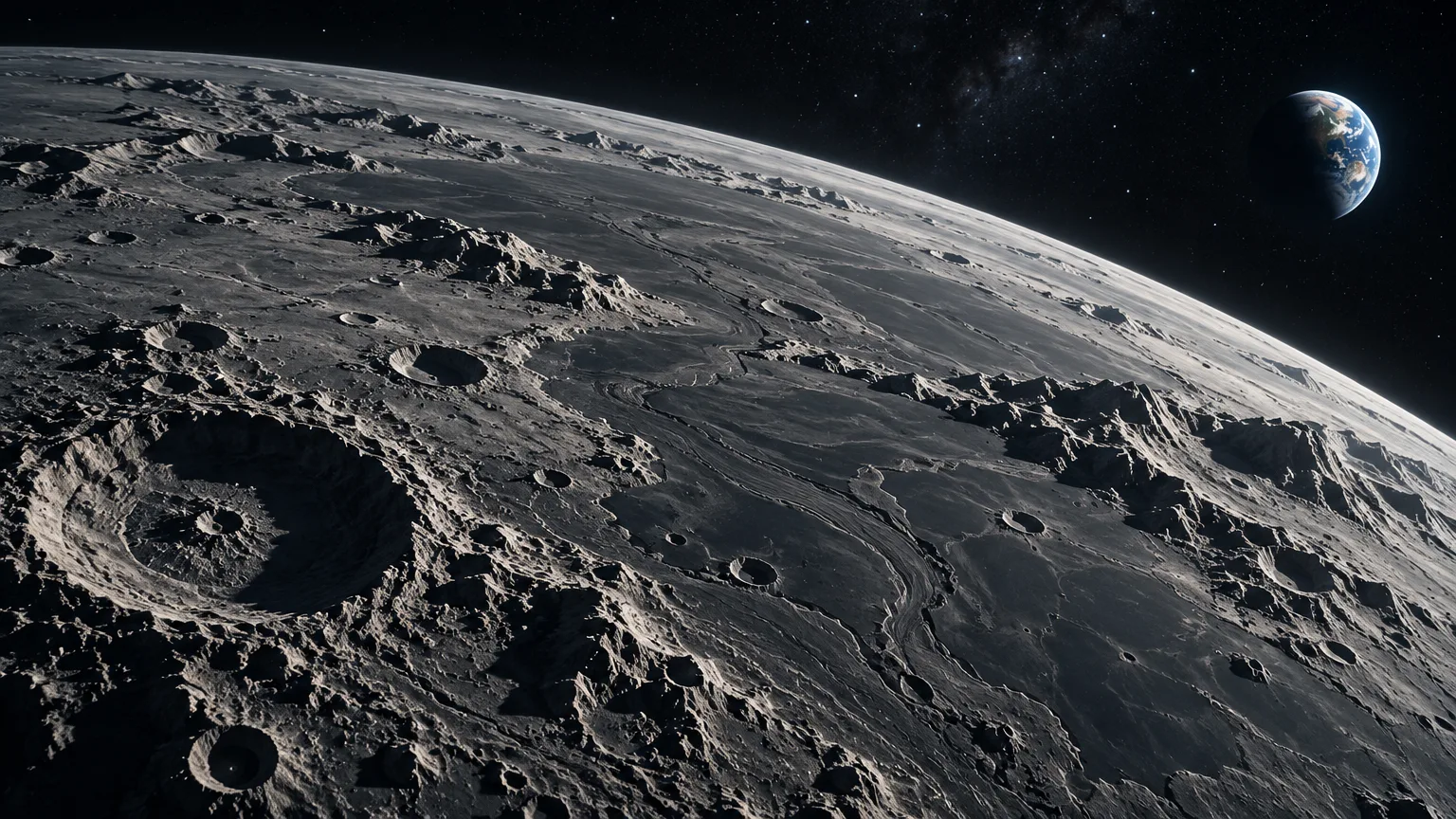Artemis II observó cráteres, antiguos flujos de lava y relieves lunares durante su sobrevuelo