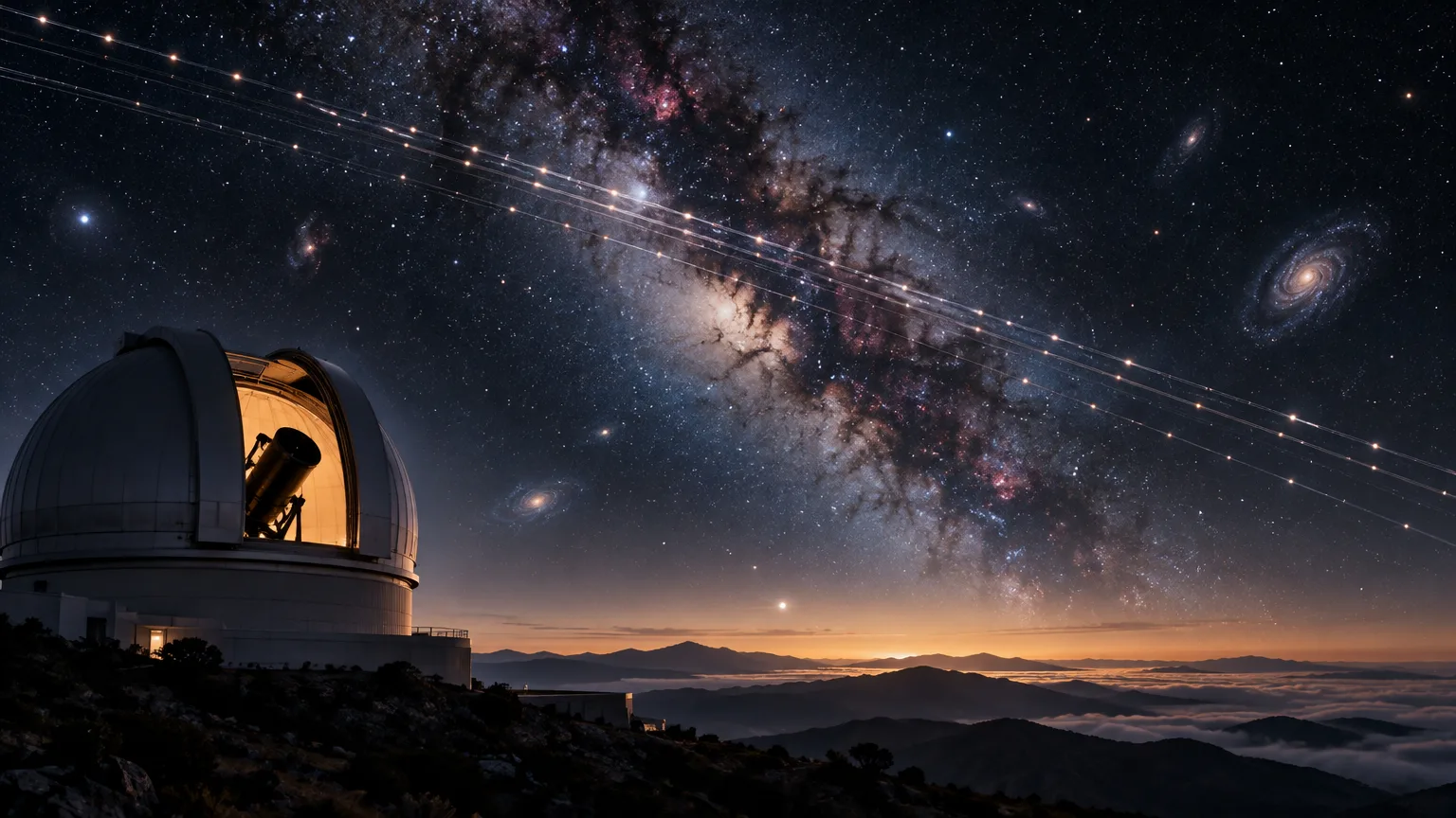 Astronomía en marcha: telescopios, catálogos y el desafío de los satélites