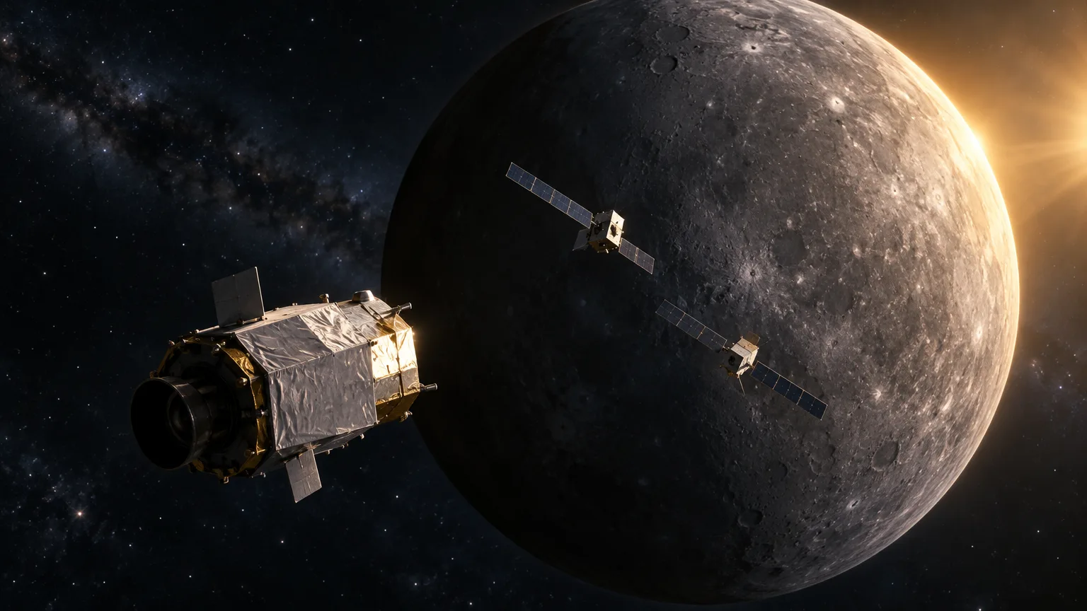 BepiColombo inicia la fase decisiva de su llegada a Mercurio