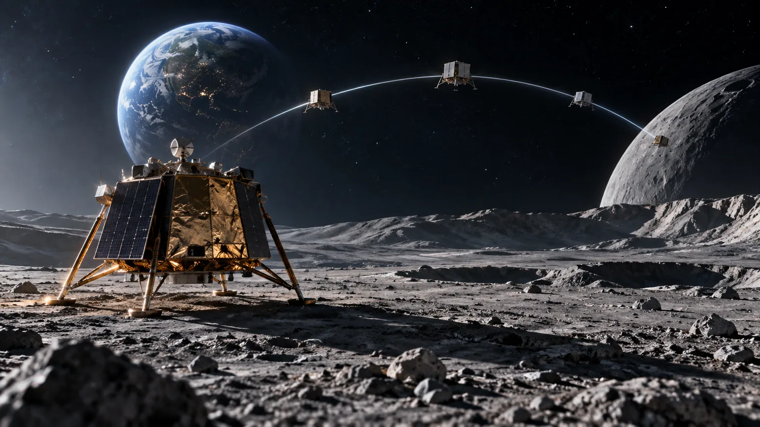 Blue Ghost 1 y CLPS: cómo NASA organiza entregas comerciales a la Luna
