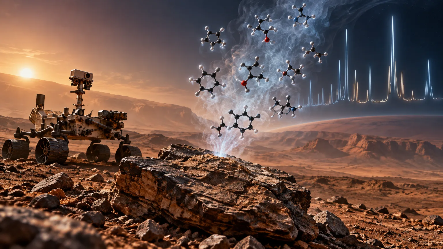 Curiosity probó TMAH en Marte: qué moléculas liberó el experimento y cómo se identificaron