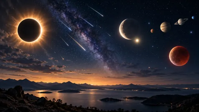 El cielo de 2026: eclipses, Perseidas y encuentros planetarios