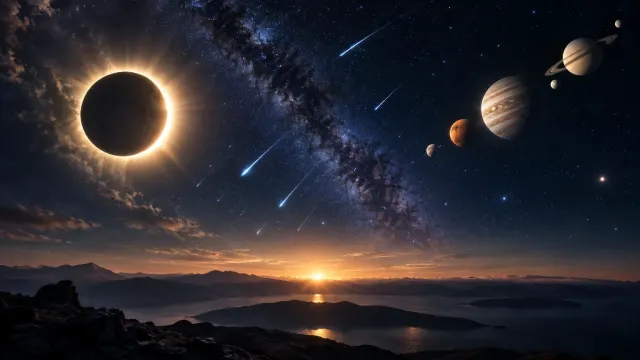 El cielo de 2026: eclipses, Perseidas y encuentros planetarios