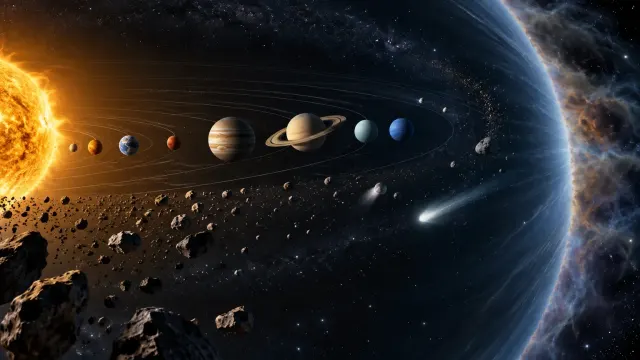 El sistema solar, más allá de los ocho planetas
