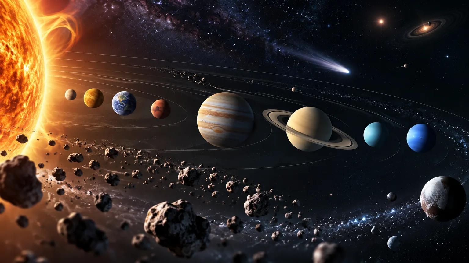 El sistema solar: un vecindario que aún se está explorando