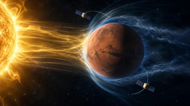 ESCAPADE estudiará cómo responde Marte al viento solar: objetivos y límites de lo que sabemos