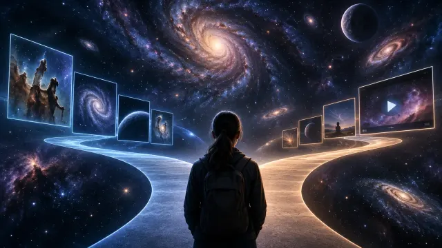 Imágenes del espacio: cómo orientarse entre fuentes oficiales y resultados de búsqueda