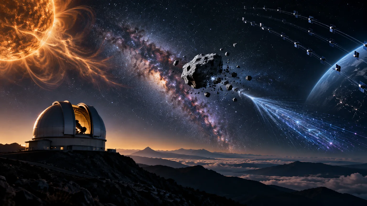 Astronomy in progress: telescopes, samples and an increasingly contested sky