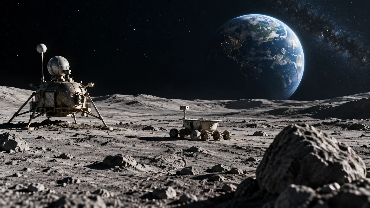 La ciencia lunar de las misiones Luna: qué aprendieron los robots soviéticos