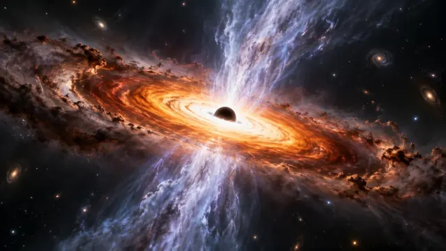 LID-568: un agujero negro que parece alimentarse a más de 40 veces el límite de Eddington