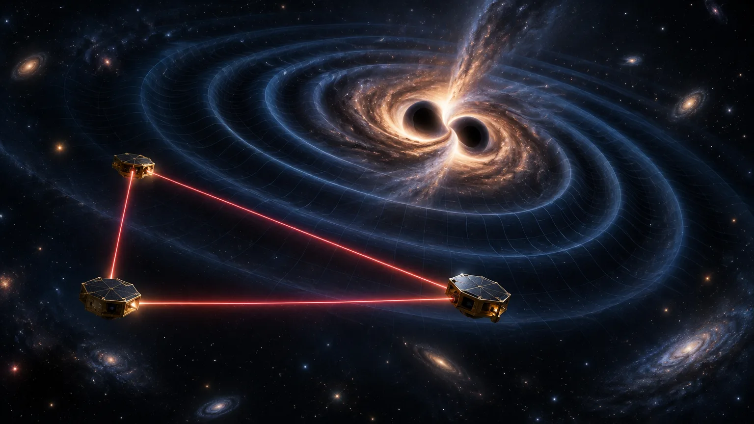 LISA: el observatorio espacial que buscará ondas gravitacionales