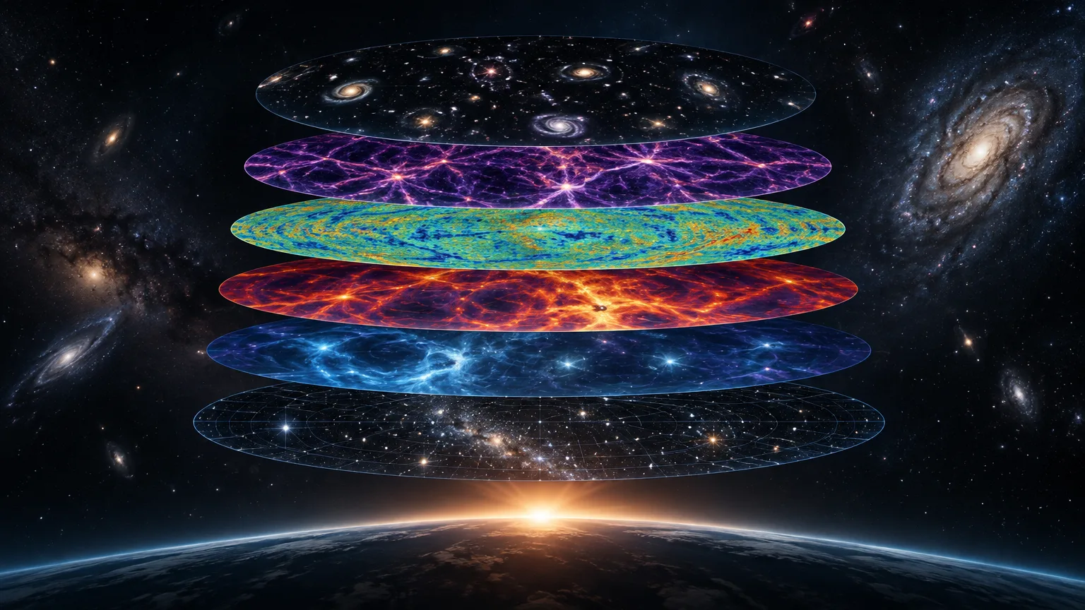 Mapas del cielo: seis maneras de cartografiar el universo