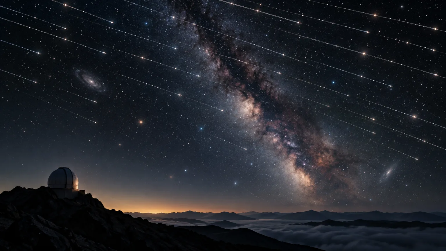 Más satélites, menos cielo: cómo las megaconstelaciones pueden afectar a las imágenes astronómicas