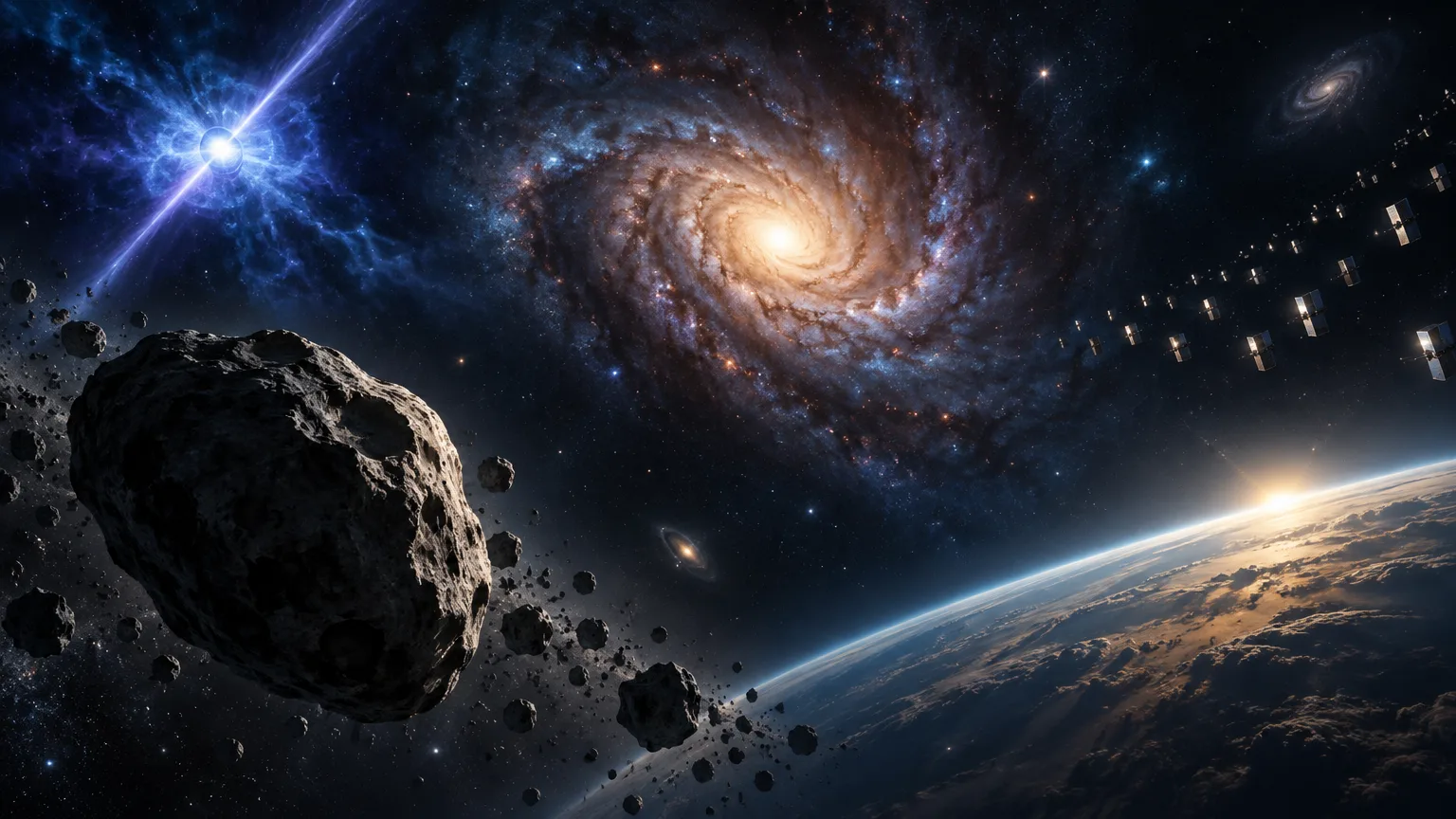 Missions spatiales en cours : activité et questions ouvertes