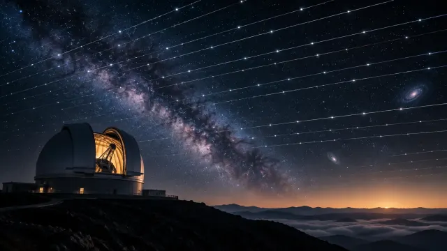 Observatorios astronómicos: la observación del cielo ante el reto de las megaconstelaciones
