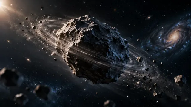 Rubin detecta un asteroide de 710 metros que gira sobre sí mismo cada 1,88 minutos