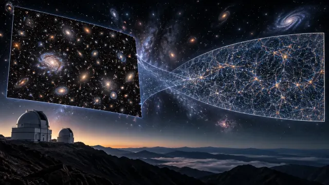 Rubin y DESI amplían la mirada de los observatorios terrestres