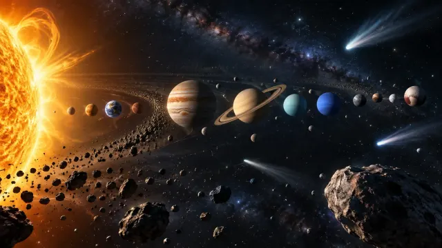 Sistema solar: el inventario de NASA y las pistas que buscan las misiones