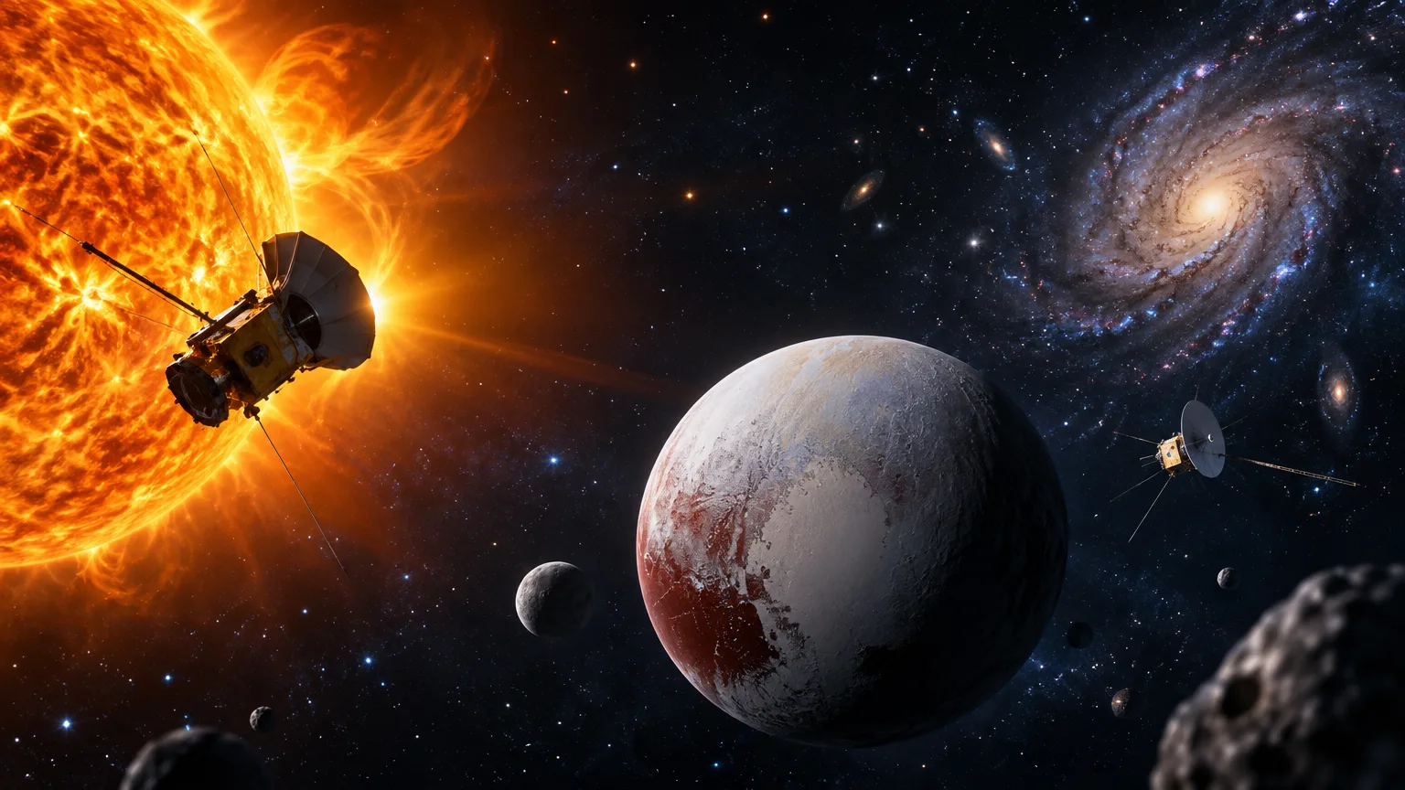 Sondas espaciales: máquinas para observar mundos, el Sol y el universo