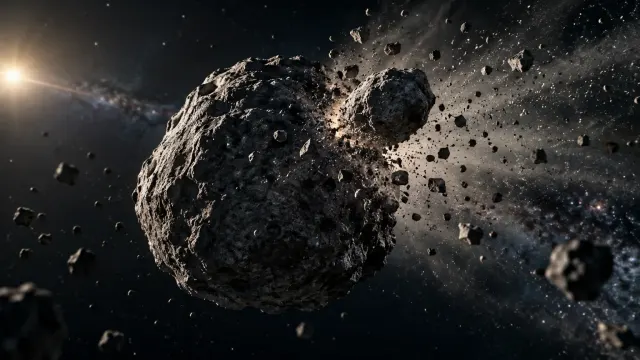Un estudio sobre Bennu pone el foco en la producción de regolito por colisiones