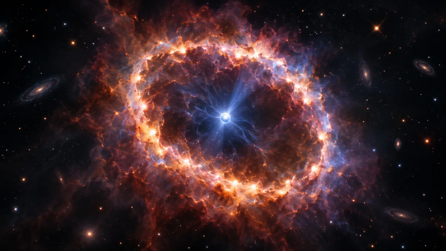 Webb encuentra indicios de una estrella de neutrones en el remanente de SN 1987A